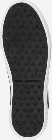 Sneaker alta di Karl Lagerfeld in nero