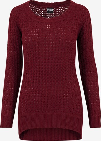 Urban Classics Sweater in Red: front