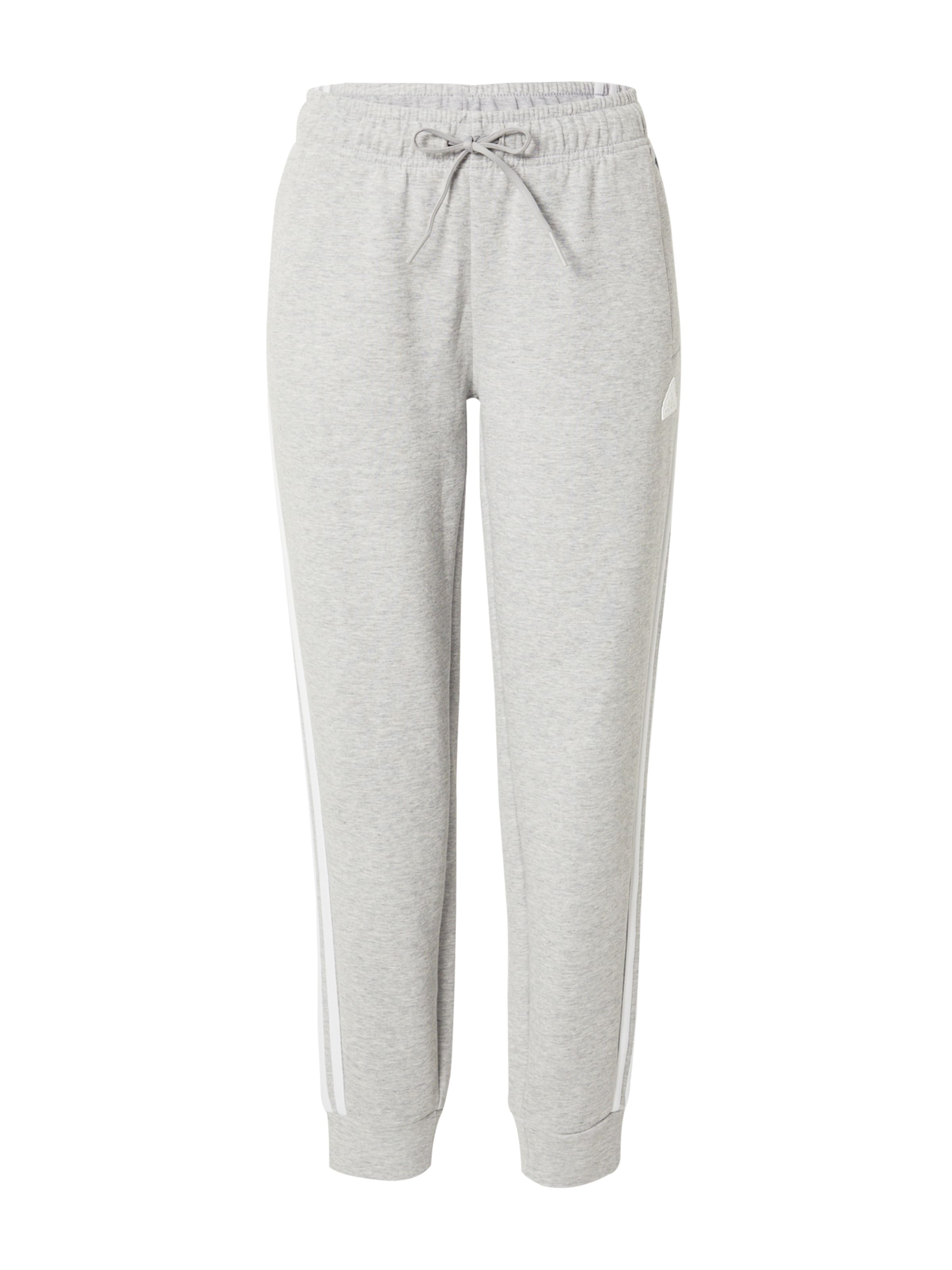 ADIDAS SPORTSWEAR Tapered Sportbroek 'Future Icons 3-Stripes' in Grijs: voorkant