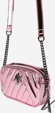 ARMANI EXCHANGE Crossbody bag in Pink: front