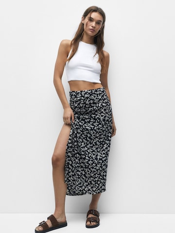 Pull&Bear Rok in Zwart