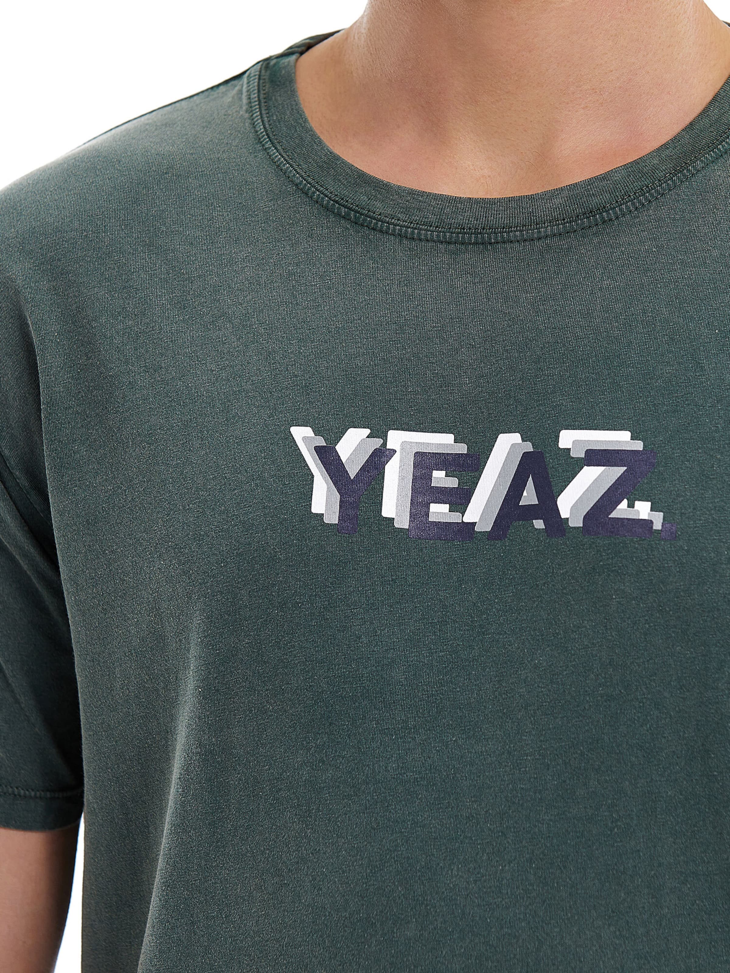 YEAZ Футболка 'Chawlay' в Зеленый