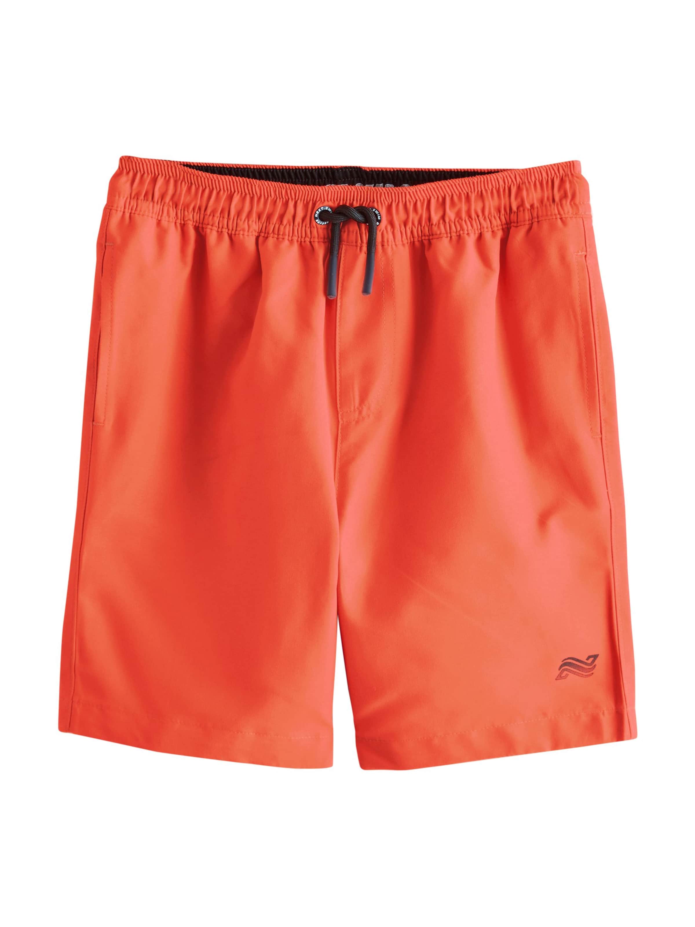 Next Plavecké šortky – oranžová: přední strana