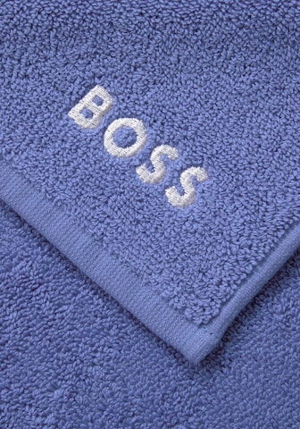 BOSS Home Washcloth 'PLAIN' in Blue