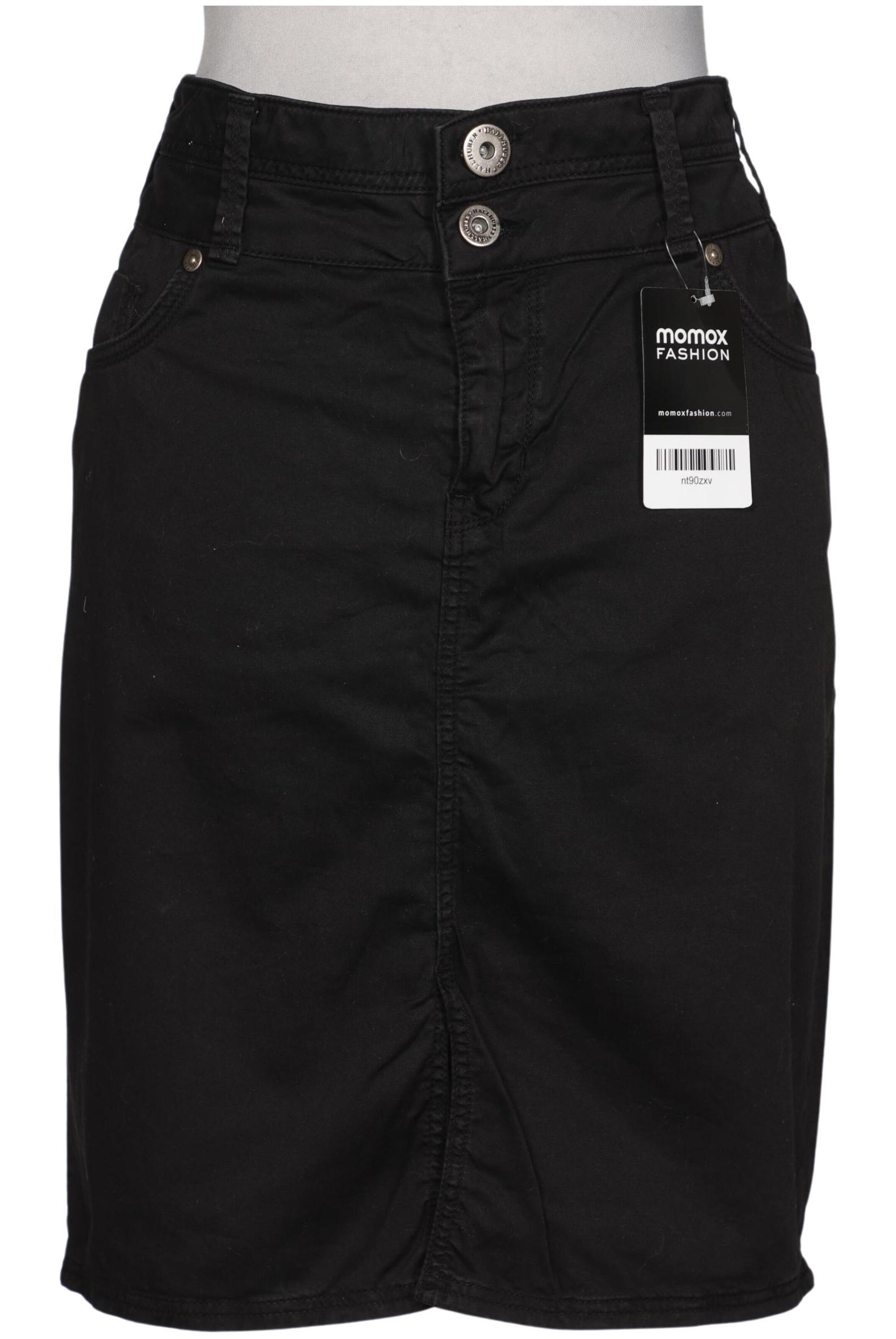 HALLHUBER Rock L in Schwarz: Vorderseite