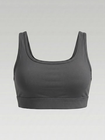 LOTUSCRAFTS Classic Sports Bra 'MIKO Bralette' in Grey: front