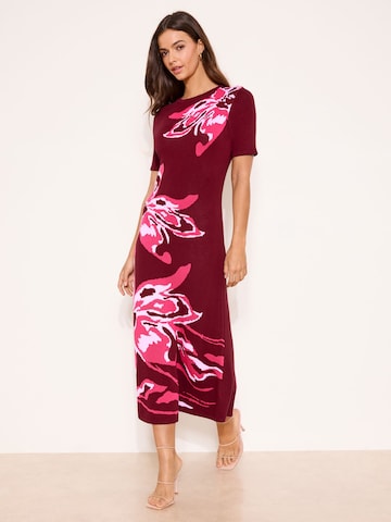 Lipsy Трикотажное платье в Красный