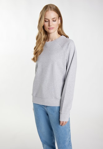 DreiMaster Maritim Sweatshirt in Grijs: voorkant