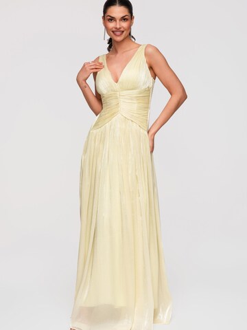 Ombre Abendkleid‌‌‌ in Gelb