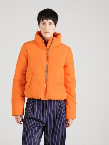 ONLY Zimska jakna 'DOLLY' | oranžna barva: sprednja stran