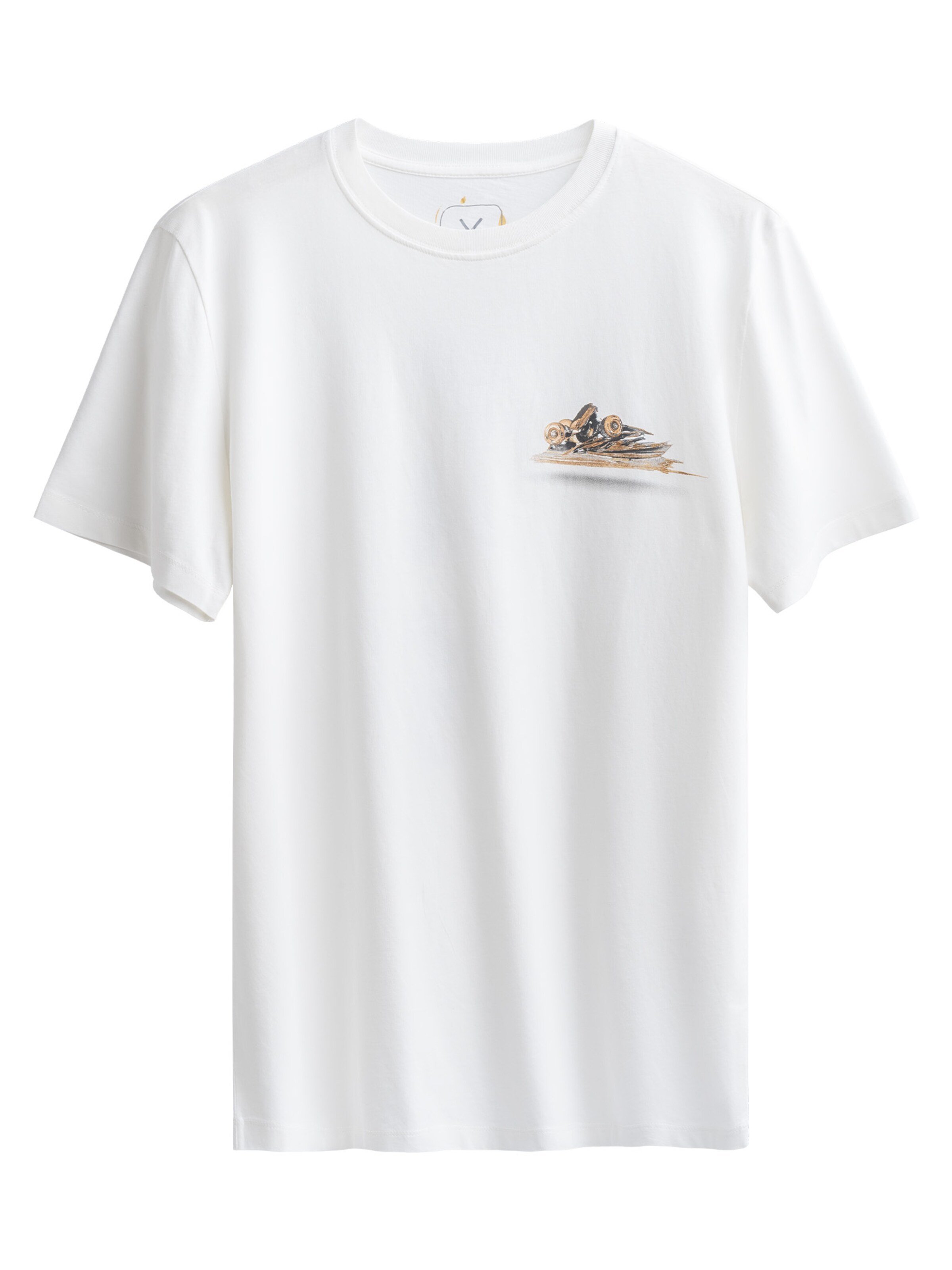 Kaft Shirt 'Escape Flip' in White: front