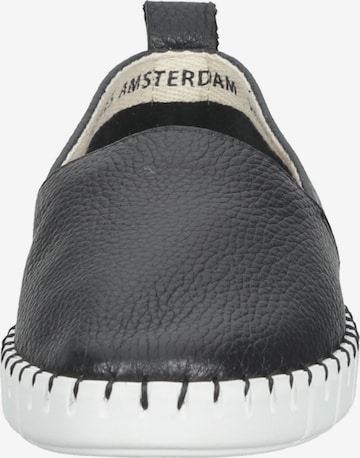 SHABBIES AMSTERDAM Classic Flats in Black