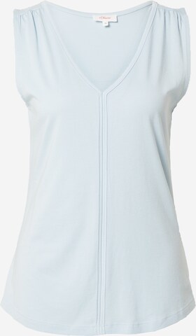 Top di s.Oliver in blu: frontale