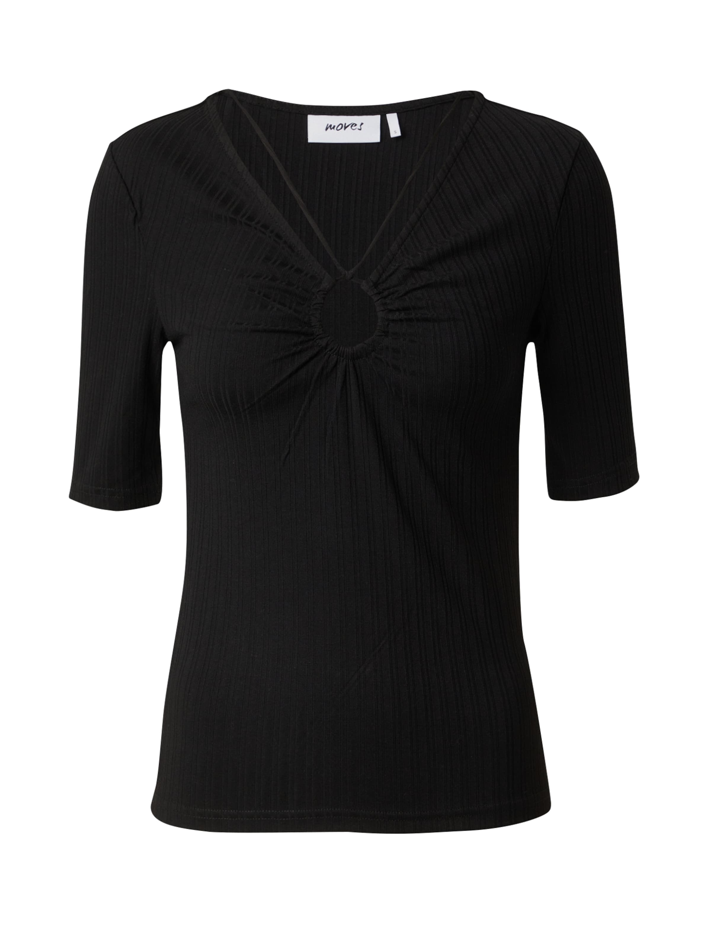 Moves - Camiseta 'Fetina' en negro: frente