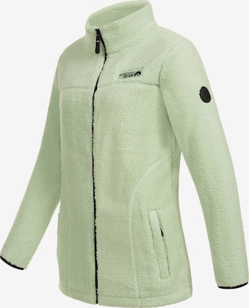 Arctic Seven Fleece jas 'Sherpa' in Groen