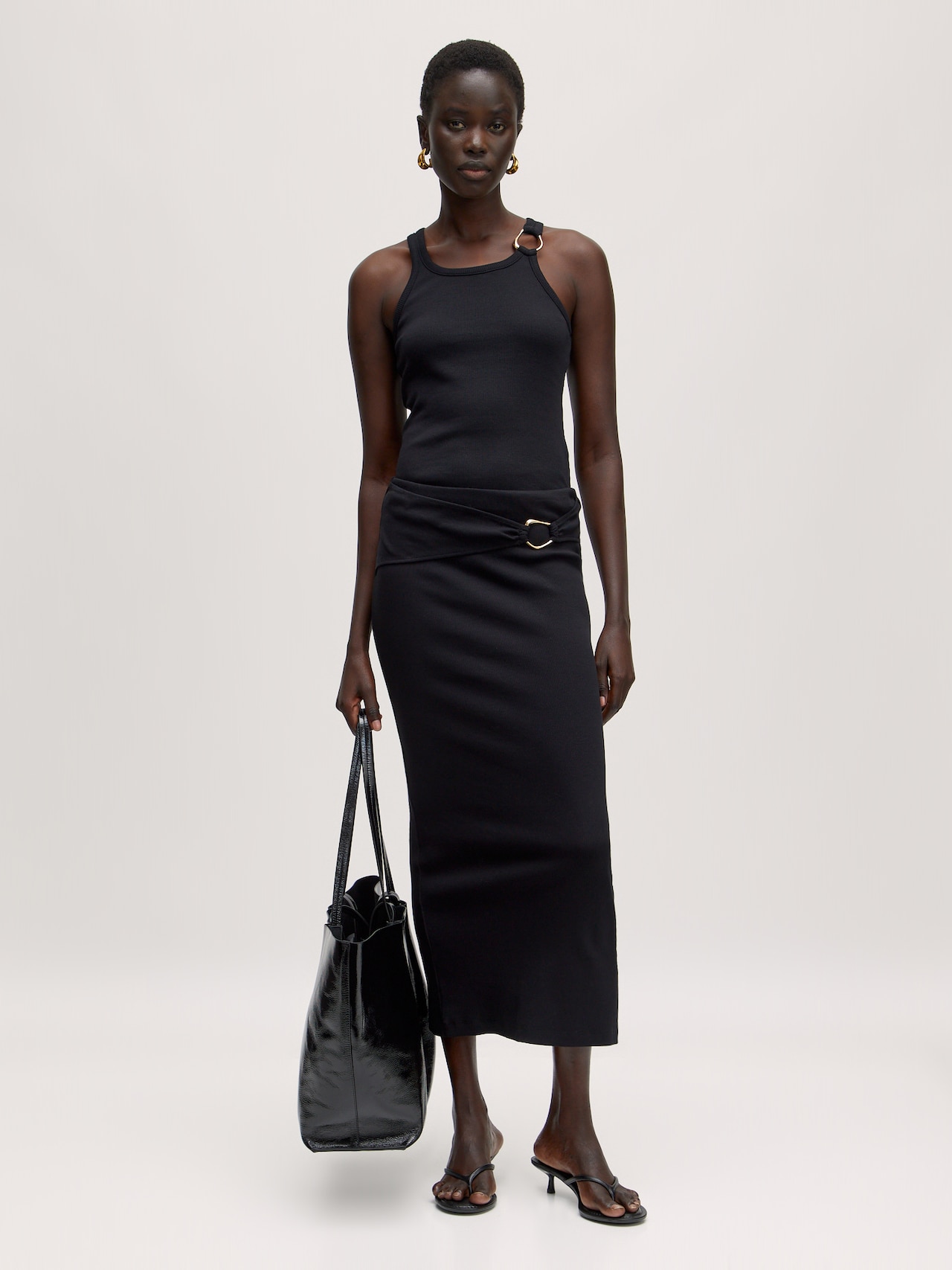 EDITED Producten Top 'Charlotte' Zwart