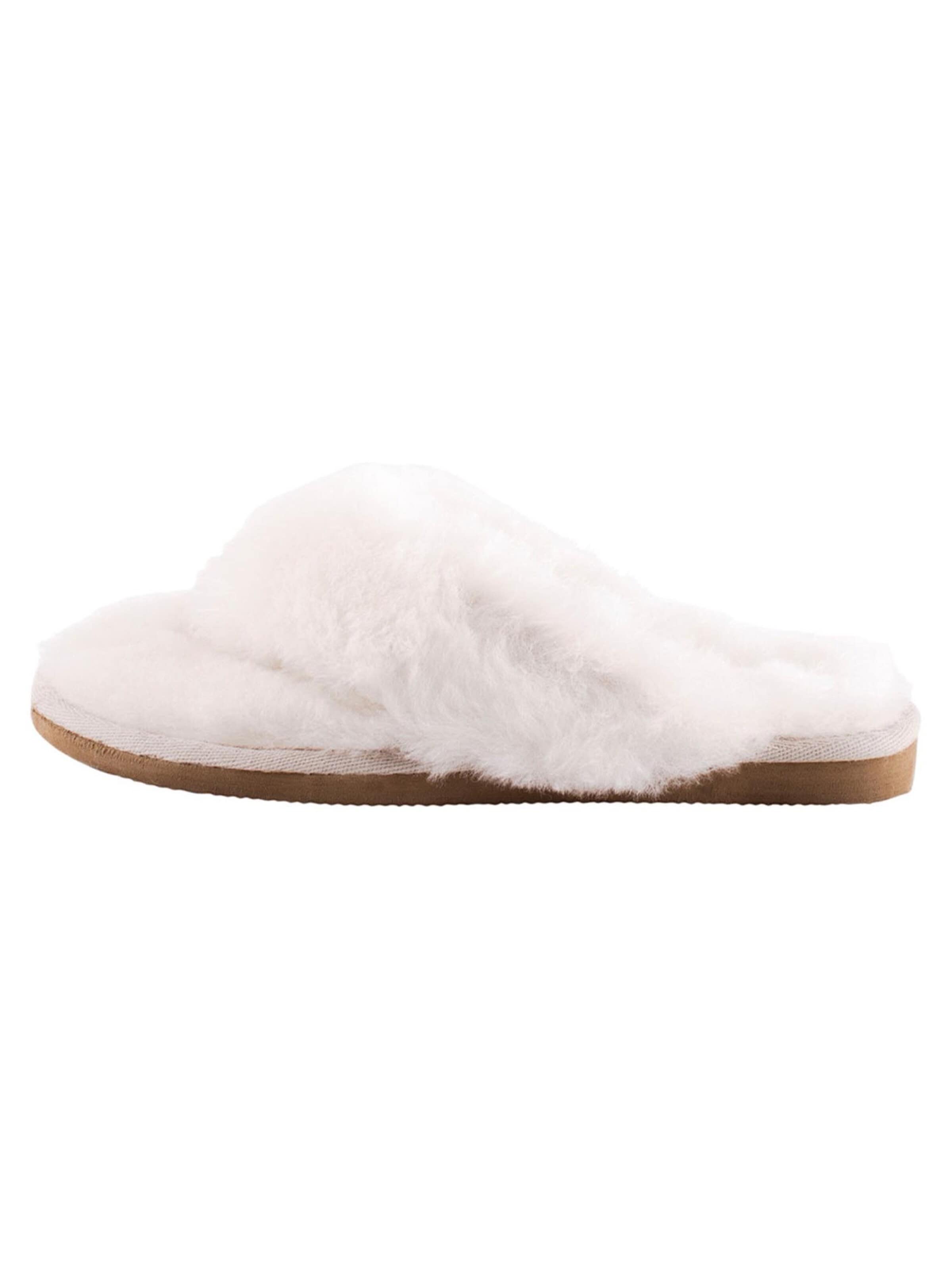 SHEPHERD Huisschoenen 'Pernilla' in Beige: voorkant