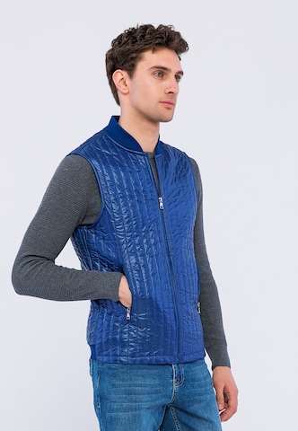 Gilet 'Raffaele' di Giorgio di Mare in blu