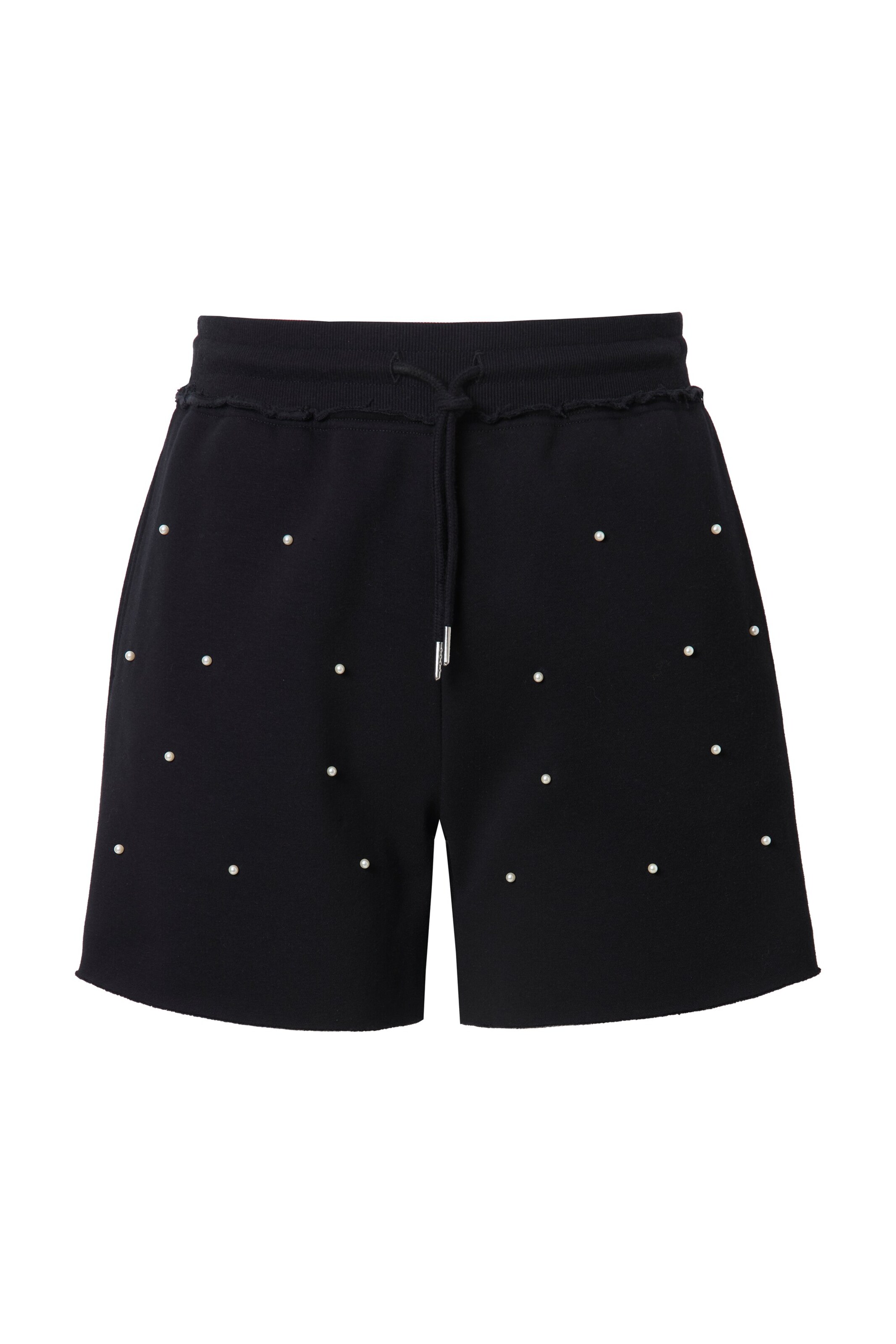 Studio Untold Regular Broek in Zwart: voorkant