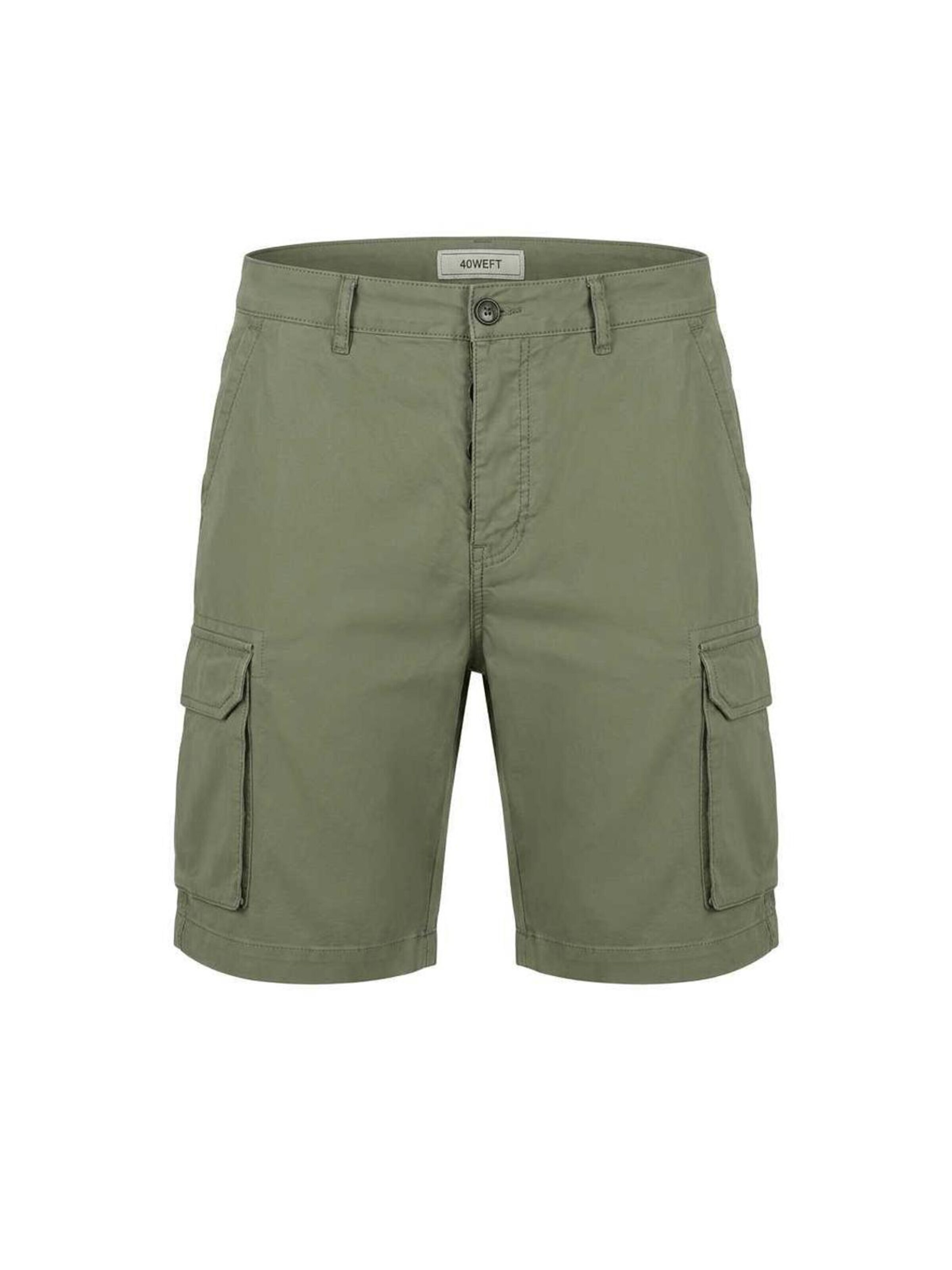 regular Pantaloni di 40weft in verde: frontale