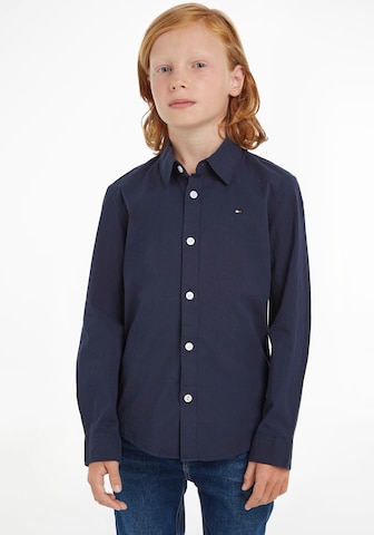 TOMMY HILFIGER Regular fit Overhemd in Blauw: voorkant