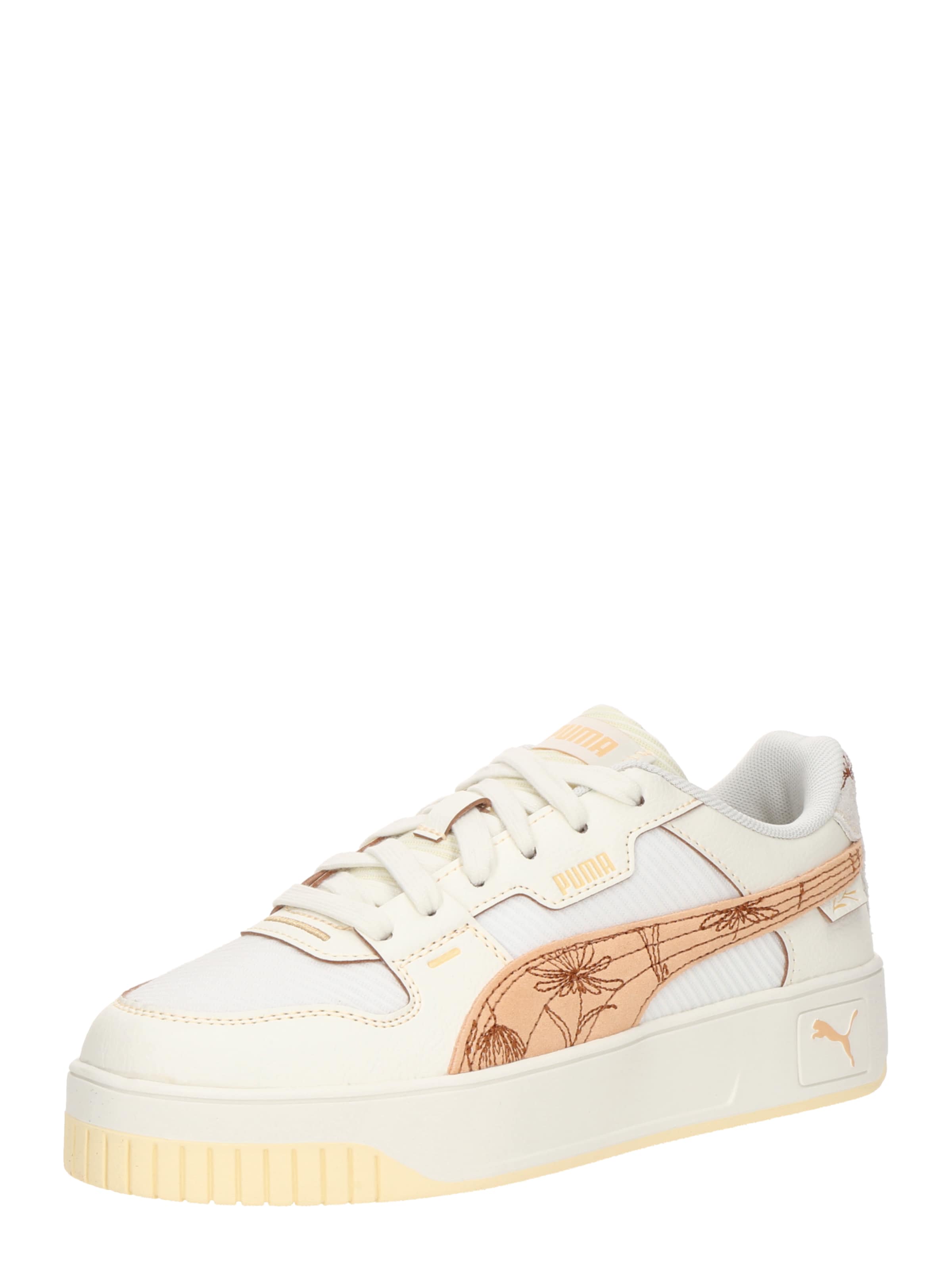 PUMA Trampki niskie 'Carina' w kolorze biały: przód