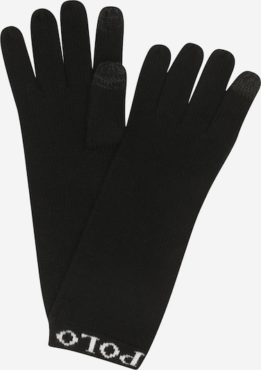 Polo Ralph Lauren Gants en noir / blanc, Vue avec produit