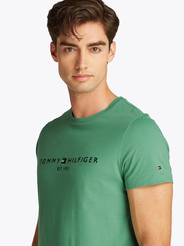 TOMMY HILFIGER - Ajuste regular Camiseta en verde