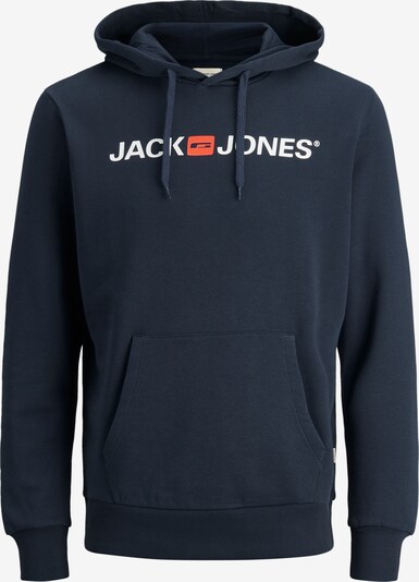 JACK & JONES Mikina - námornícka modrá / červená / biela, Produkt