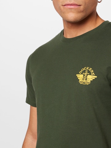 T-Shirt Dockers en vert