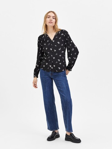 SELECTED FEMME Blouse 'Walda' in Zwart