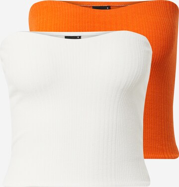 Gina Tricot Top 'Selina' in Orange: predná strana