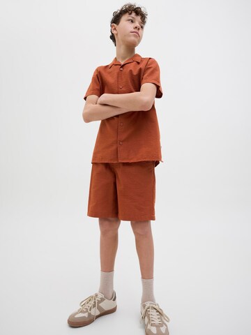 Jack & Jones Junior Regular Broek in Bruin