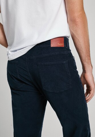 Coupe slim Pantalon Pepe Jeans en bleu