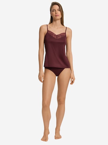 Chemise de nuit 'Lilith' Hanro en marron