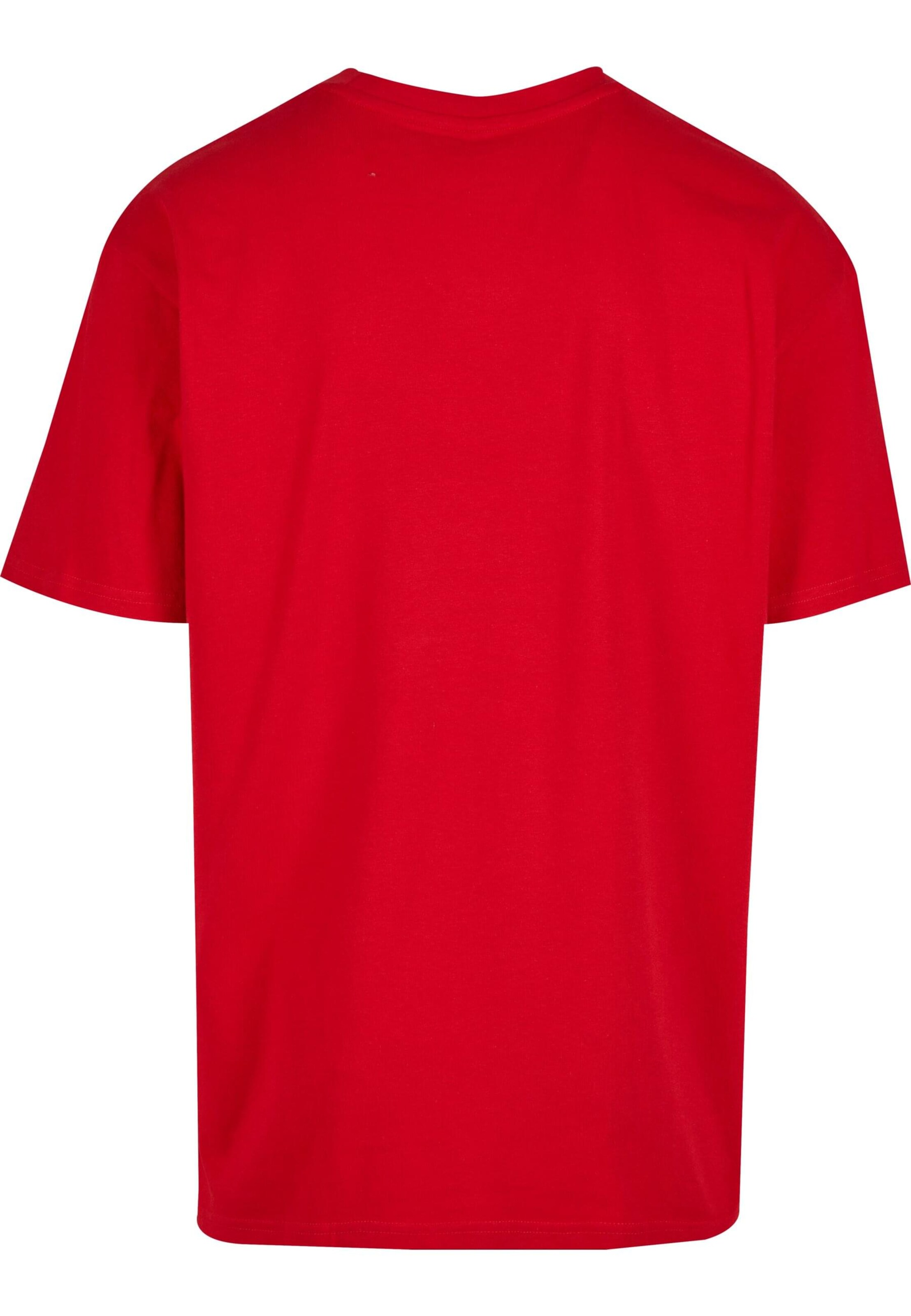 Merchcode T-Shirt 'Coca Cola Refreshed' in Rot