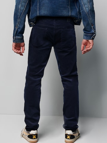 Coupe slim Pantalon MEYER en bleu