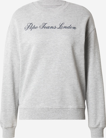 Sweat-shirt 'ELSY' Pepe Jeans en gris : devant