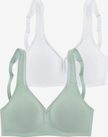 Reggiseno di PETITE FLEUR in verde: frontale