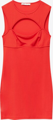 Pull&Bear Obleka | oranžna barva: sprednja stran