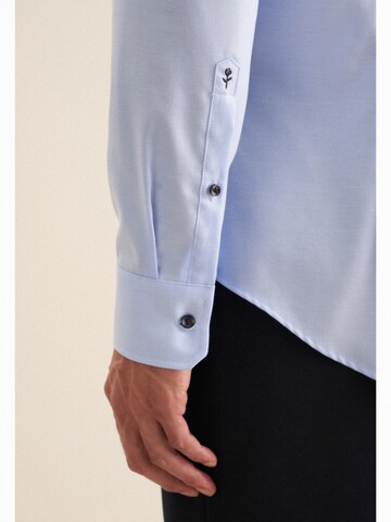 SEIDENSTICKER Slim fit Business shirt in Blue