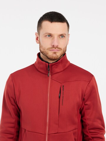 PROTEST Fleecejacke 'PRTFRAPTON' in Rot