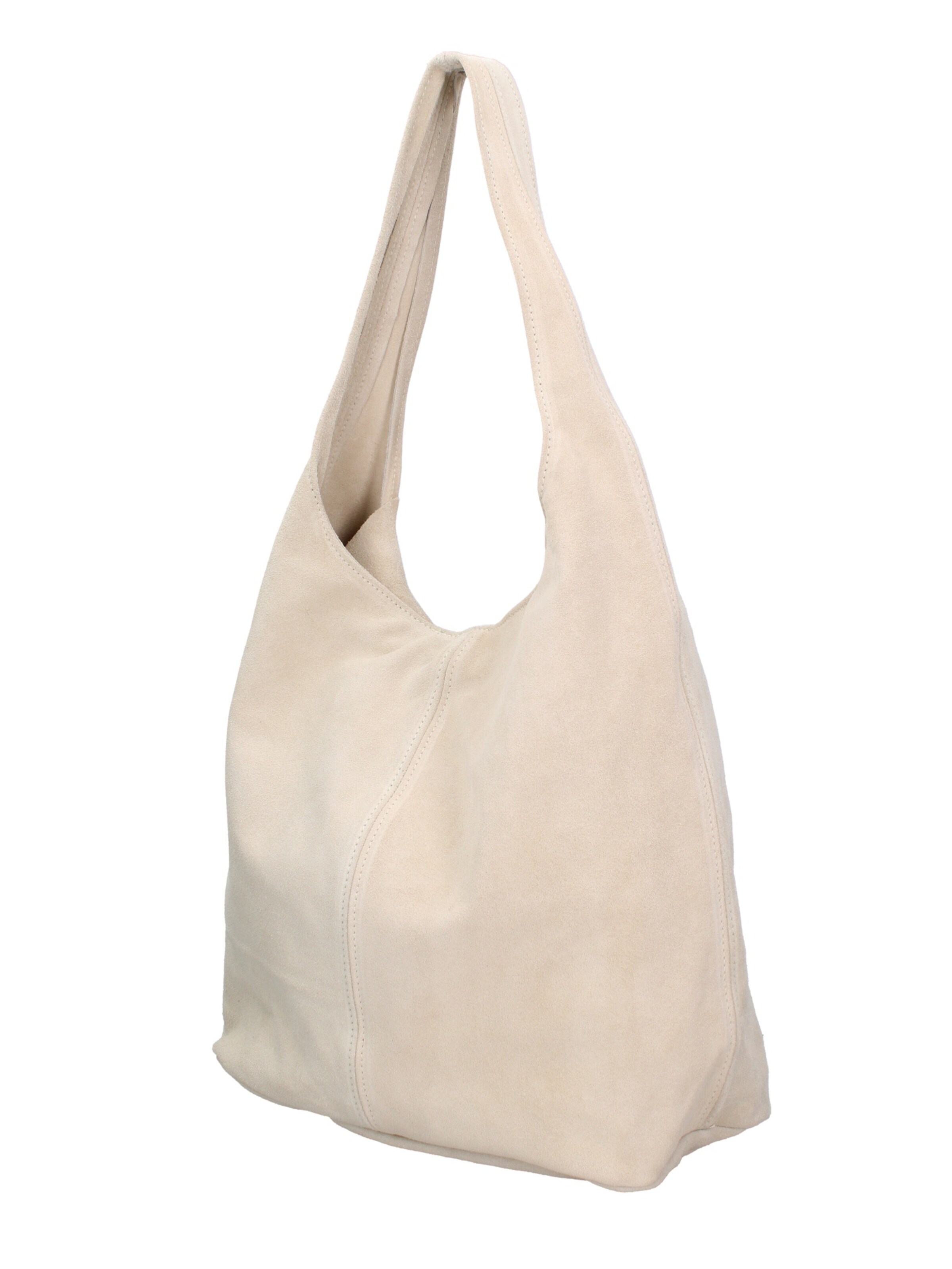 Borsa a spalla Gave Lux di colore crema, Visualizzazione prodotti