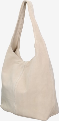 Gave Lux Schultertasche in Beige: Vorderseite