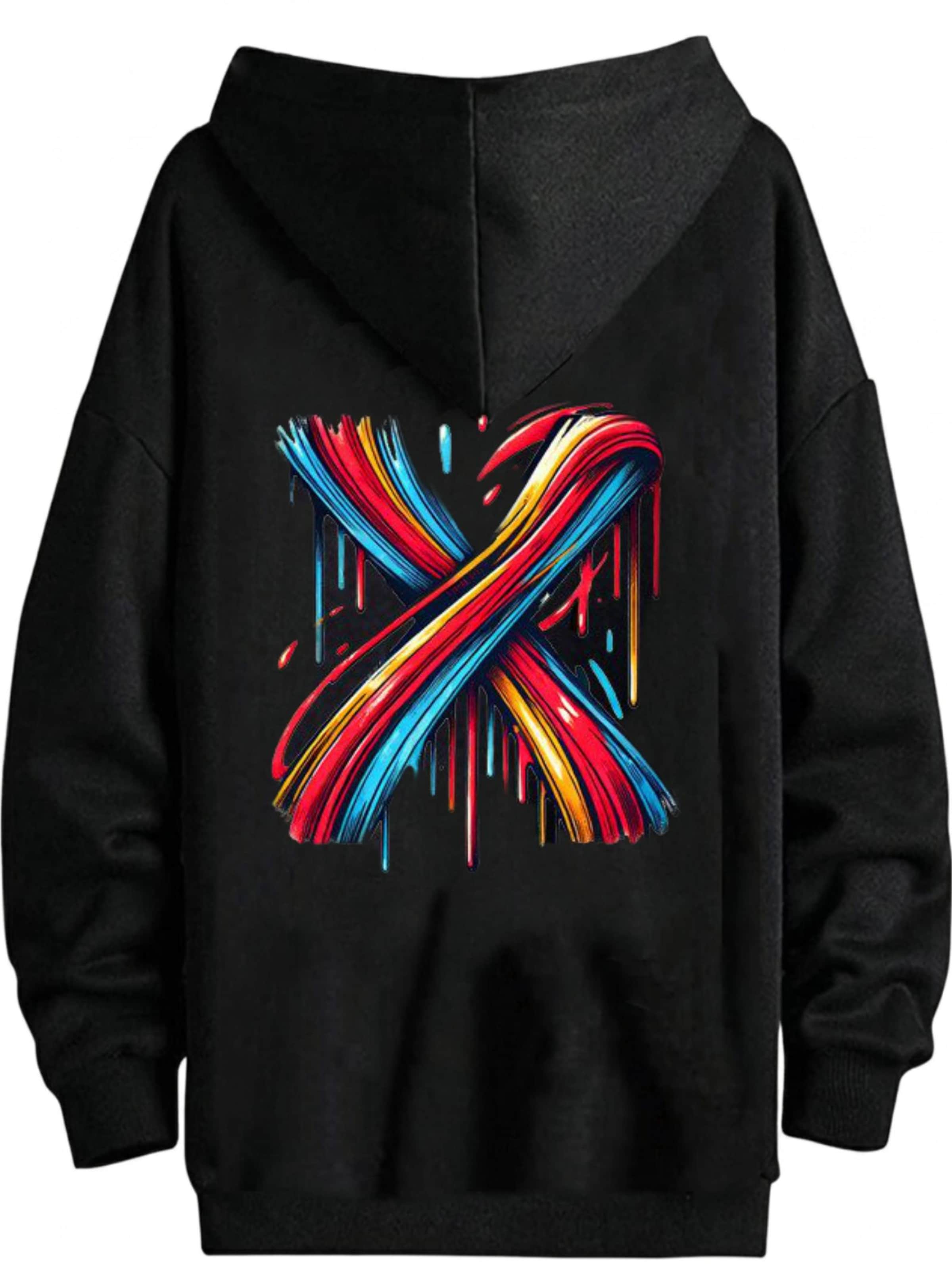 RMK Sweatshirt 'X' in XS in Black, Item view