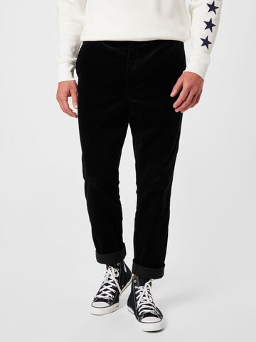 Polo Ralph Lauren Regular Broek in Zwart: voorkant