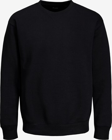 JACK & JONES Sweatshirt 'STAR' in Zwart: voorkant