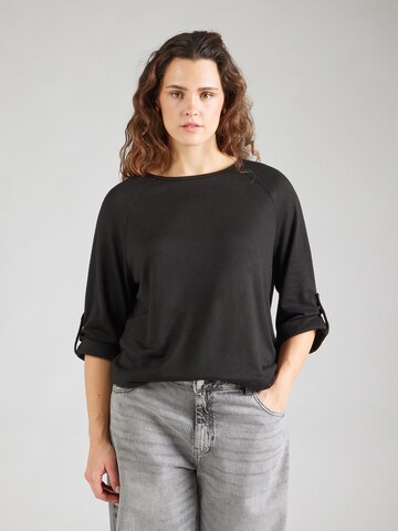 T-shirt 'CARMalba' ONLY Carmakoma en noir : devant