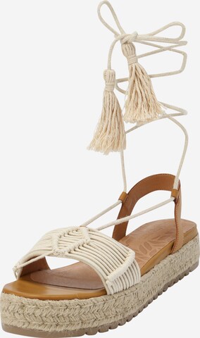 MTNG Sandal 'AMELIE' i beige: framsida