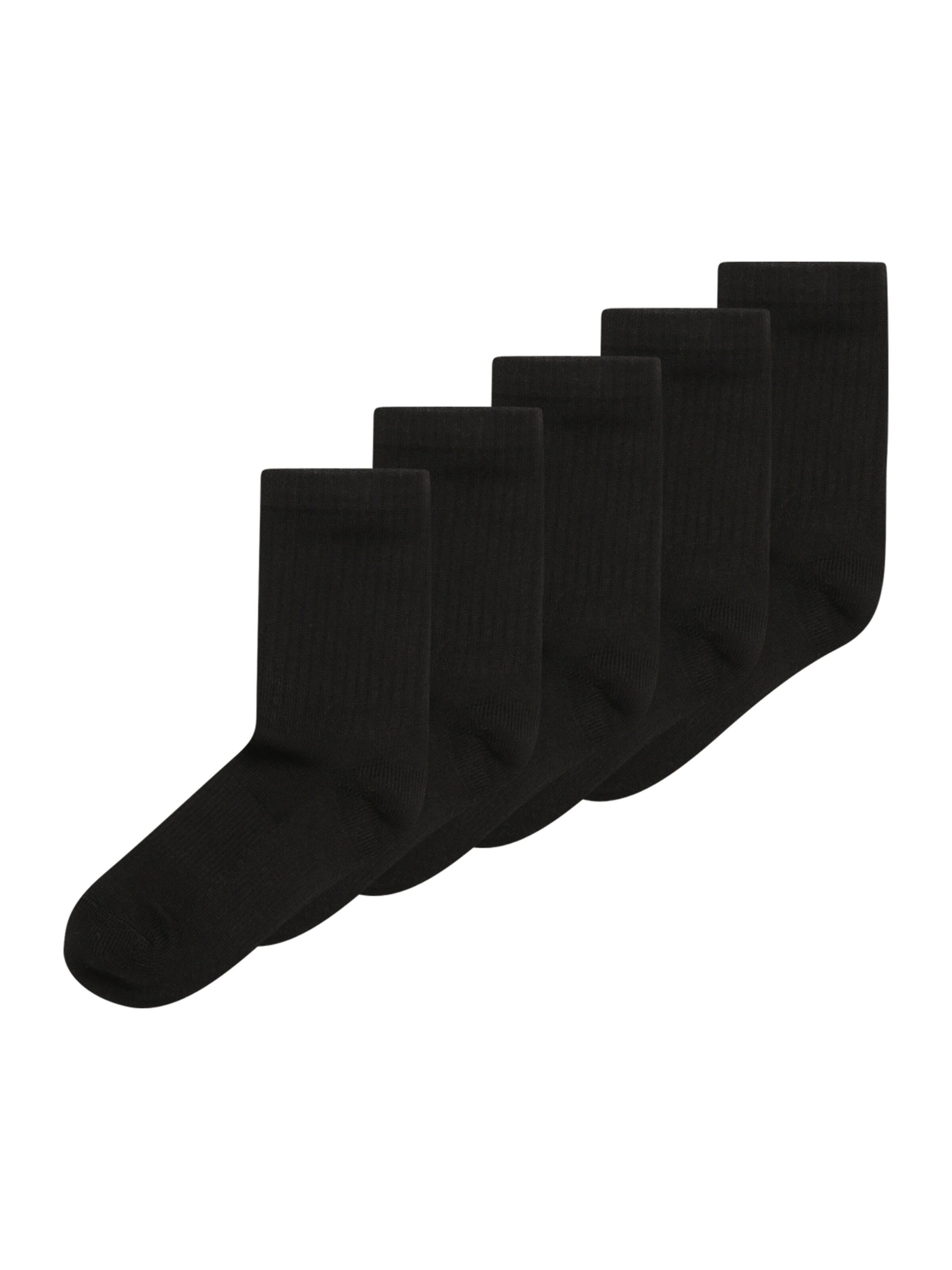 Urban Classics Къси чорапи в черно: отпред